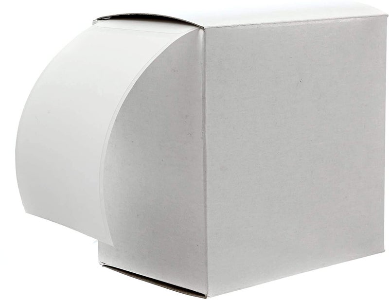 SBlabels White 2" x 3" Rectangle Color Code Labels / 250 Matte White Organization Stickers with Dispenser Box/Permanent Adhesive Labeling Stickers/DIY Write On Label/Made in The USA - Image 1